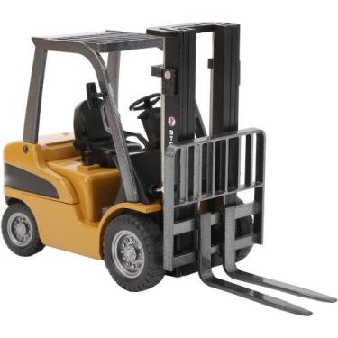 Imagem de Brinquedo  Empilhadeira De Metal  Coleção Escala 1:50 - Toy king