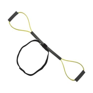 Imagem de kowaku Faixa de resistência para boxe, faixa de exercícios, 8 palavras, acessórios para exercícios de socos, equipamento de treinamento de boxe de sombra, Amarelo 15lb