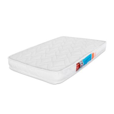 Imagem de Colchão para Berço Desmontável Chiqueirinho Espuma Certificada D18 Antialérgico 100x70x10cm Bf Colchões