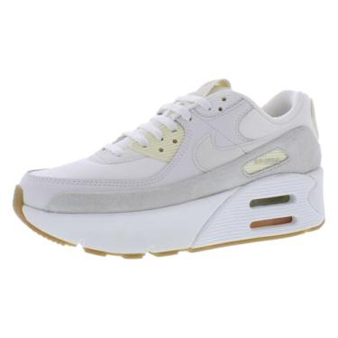 Imagem de Nike Tênis feminino Air Max 90 LV8 (FD4328-100, Sail/Phantom/Orewood Claro/Sail), Vela/Fantasma/Madeira de Orewood Claro/Vela, 37