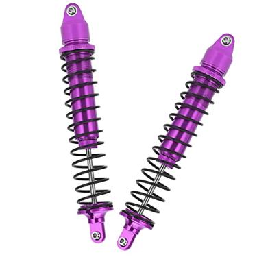 Imagem de RC Car Shock Damper for Xmaxx 1/5, for XMAXX 1/5 2 Pcs Alloy for Xmaxx with 2 X for Remote Control Car(Purple)