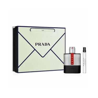 Imagem de Coffret Luna Rossa Carbon Prada Kit - Perfume Masculino EDT + Travel S