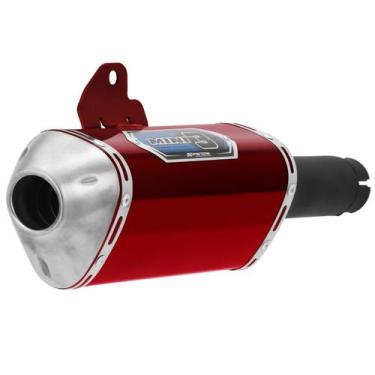 Imagem de Ponteira de Moto Pro Tork Mini 3 para Twister 2016 À 2020, VERMELHO, Ú