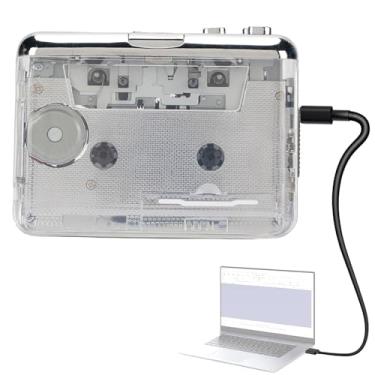 Imagem de Serounder Cassete Portátil Tape Player, Conversor de Estéreo USB para MP3 Com Reverso Automático e Volante de Cobre, Com Fone de Ouvido Com Cancelamento de Ruído de 3,5 Mm