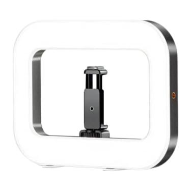 Imagem de Generic Selfie Light Smartphone Video Rig Portátil Luz de Preenchimento Regulável para Maquiagem Viagem Vlogging Conferência Smartphone