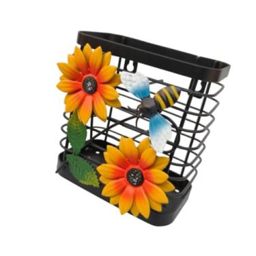 Imagem de Fxzqgnh Suporte para Utensílios de Cozinha, Organizador de Utensílios, Montado Na Parede, Escorredor de Pratos, Suporte para Pauzinhos, Escorredor de Talheres, Abelha, Tamanho real