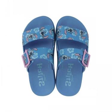 Imagem de Chinelo Slide Grendene Kids Personagem Stitch Azul