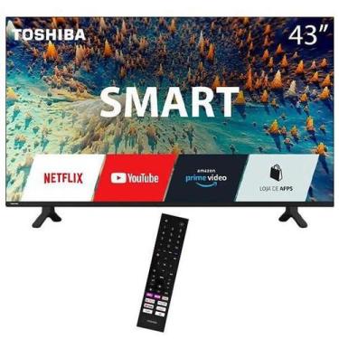 Imagem de Smart TV DLED 43" TOSHIBA Full HD Wi-Fi com Conversor Digital