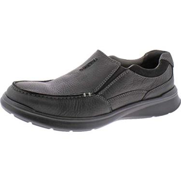 Imagem de Clarks Mocassim masculino Cotrell Free, Preto, oleoso, 38
