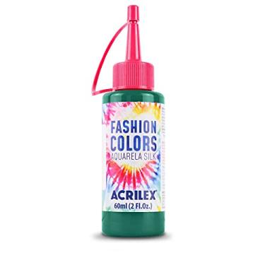 Imagem de Tinta Para Tecido, Aquarela Silk, Acrilex, Fashion Colors, Verde Bandeira, 60 ml