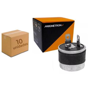 Imagem de Rele Pisca 12V HONDA CG 125 1976 ATE 1989 Redondo 2 Terminais KIT 10 PEÇAS MAGNETRON