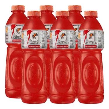 Imagem de Kit 6 Gatorade Morango Com Maracujá 500ml Cada