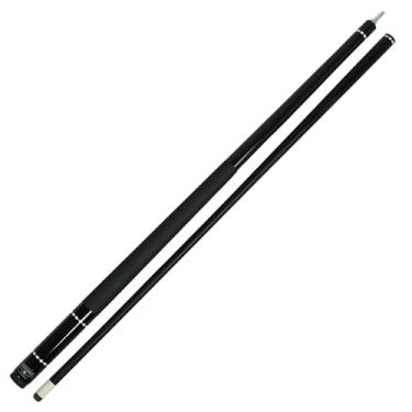 Imagem de Hathaway Taco de sinuca Conquest de 147 cm para mesa de bilhar – Bastão de sinuca de fibra de vidro de nível profissional com eixo cônico, junta de trava rápida, ponta de couro e aderência confortável
