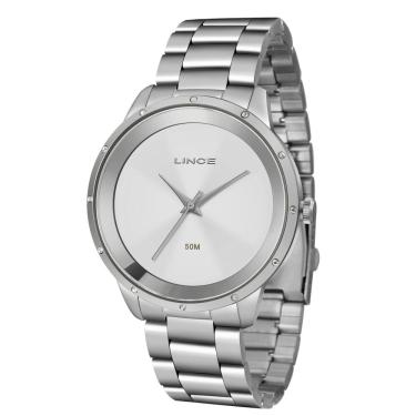 Imagem de Relogio Lince Feminino Lrm619l S1sx Prata Aço Analogico