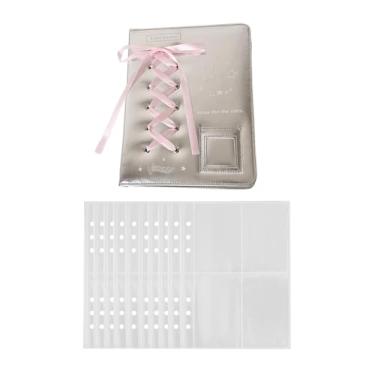 Imagem de Baoblaze Álbum de fotos, álbuns de fotos, artesanato, livro de memórias, fichário, álbum de cartões para casamento, dia dos namorados, família, bebê, férias,