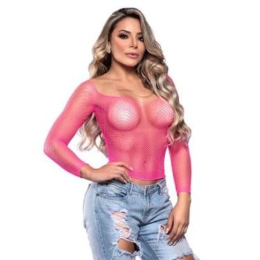 Imagem de Blusa Arrastão Yaffa Y2093 Manga Longa-Feminino