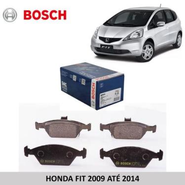 Imagem de Pastilha freio dianteiro original bosch honda fit 2011