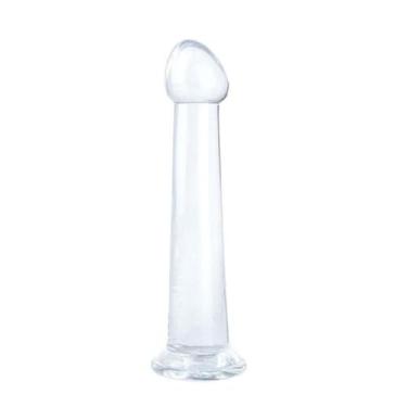 Imagem de Plug Anal Em Silicone Liso 20,0 X 3,8 Cm Plug Dilatador Ventosa Toque Suave 8469