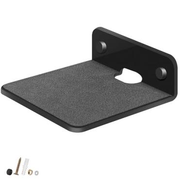 Imagem de TRINENOX Suporte de parede para alto-falante de metal - Suporte de dispositivo inteligente de 10,8 cm para Google Nest Cam, Echo Dot, alto-falantes pequenos, monitor de bebê, Alexa (capacidade de 2 kg