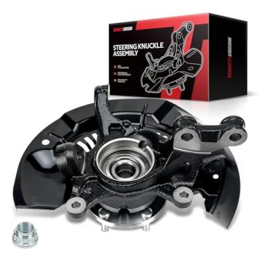 Imagem de Torchbeam 1 peça de junta de direção dianteira e conjunto de cubo de rolamento de roda compatível com Toyota Sienna 2011-2017 3,5L, lado esquerdo do motorista substitui 698431