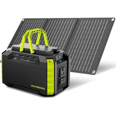 Imagem de Gerador solar MARBERO 150Wh 150W AC USB portátil