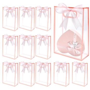 Imagem de Sacos de presente Sel Natural 12 peças de plástico transparente 18x26x