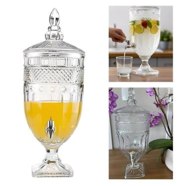 Imagem de Suqueira De Vidro Transparente 5 Litros