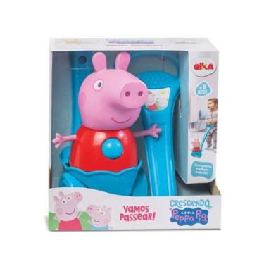 Imagem de Brinquedo Infantil Vamos Passear Peppa +18 meses Elka - 1269