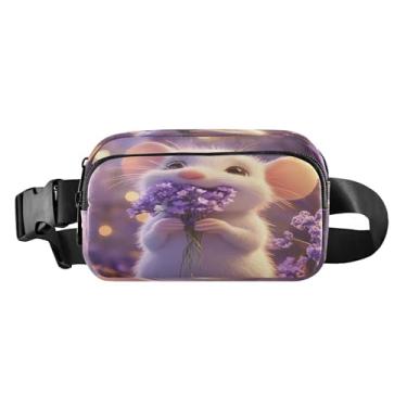 Imagem de CEBUGI Pochetes de caminhada para homens e mulheres, pochetes modernas resistentes à água com cinto ajustável para treino, viagem, corrida