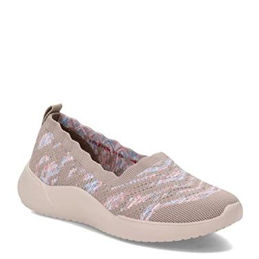 Imagem de Skechers Feminino, ajuste relaxado: Seager Cup - My Impression Slip-On, Marrom acastanhado, multicor, 6