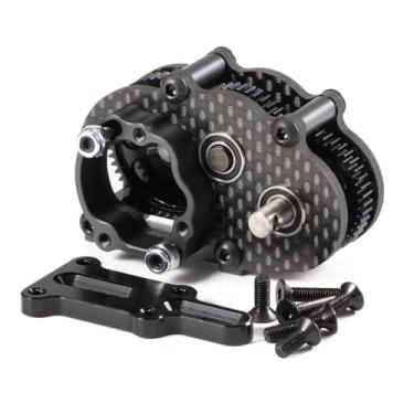 Imagem de CobraCrawler Transmission Gearbox,Carbon Fiber Overdrive Transmission Ultralight and Compact OD-3 Gearbox for AR44 Capra Axle LCG Comp Rigs 1/10 RC Rock Crawler