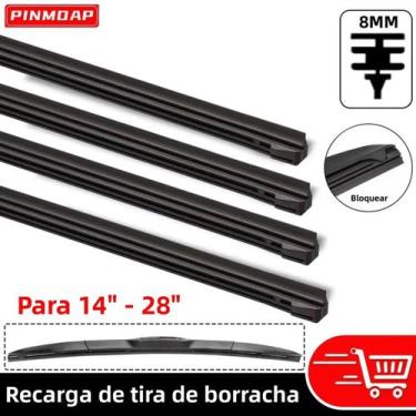 Imagem de Lâmina De Limpador De Para-brisa De Carro De Três Estágios De 14-19 Po