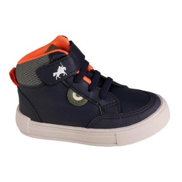 Imagem de Tênis Cano Alto Infantil Menino Calce Fácil Jet Kids 31022-Masculino