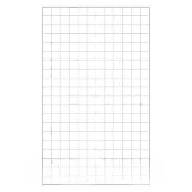 Imagem de Memory Board Painel De Fotos 20 Mini Prendedores Quadro Recados Tela Aramada 60x80, 60x100 e 80x100, Quadro Recados Ideal para Decoração Casa Brasileira(BRANCO 60x100)