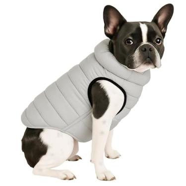 Imagem de Jaqueta térmica para cães Pet Life 63GYXS Pursuit acolchoada ultra-felpuda 44; Cinza - PP