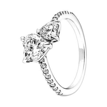 Imagem de Anel De Coração Chakra Da Disney Para Mulheres, Joia De Pedra Turquesa