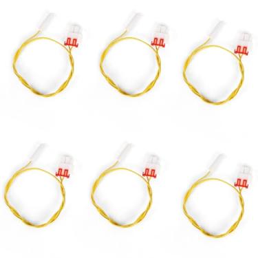 Imagem de BTFO 6 peças DA32-10104N sensor de temperatura para geladeira Samsung, sensor de temperatura de geladeira compatível com DA32-10104V 2030330 AP4979323 PS4138666