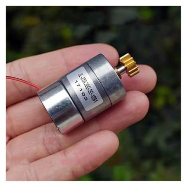 Imagem de 300 Full Metal Gear Electronic Starter DC 6V-12V 90RPM Redução de velocidade lenta Motor de arranque eletrônico redutor de caixa de engrenagens de precisão Relação de redução 1: 90