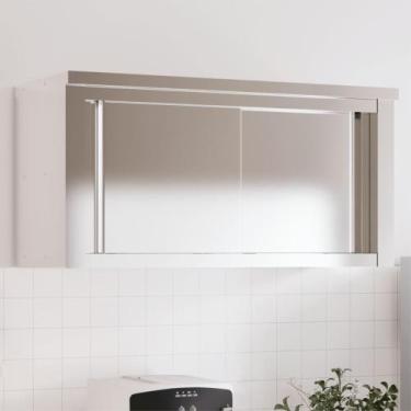 Imagem de Gabinete de Pared para Cocina Casafoyer con Puertas Correderas de Acer
