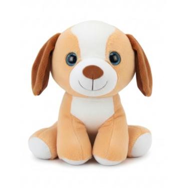 Imagem de Cachorrinho de Pelúcia Filhote Macio e Fofo 30 cm Brinquedo Infantil Presente para Crianças