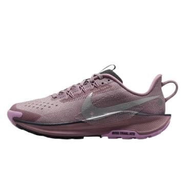 Imagem de Nike Pegasus Trail 12.6 cm Tênis de corrida infantil grande (FV5638-500, pó ameixa/violeta platinado/rosa extra/prata metálico), Pó de ameixa/violeta platinado/rosa extra/prata metálica, 17