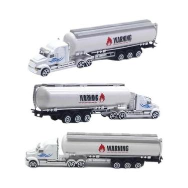 Imagem de Modelo De Caminhão Tanque De Óleo Em Escala 1:87, Brinquedo Clássico P
