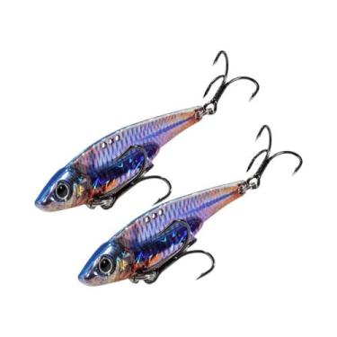 Imagem de Isca De Pesca Giratória De Alta Resistência Com Gancho Triplo, 7.5g 10