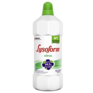 Imagem de Desinfetante Lysoform Citrus 1L, Citrus, 1L