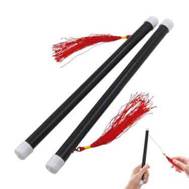 Imagem de Truques de Mágica - Kit Com 2 Acessórios Para Mágicos | Varinha de Mágico para Festas - para Adultos Organizadores de Festas Animadores Aniversários Reuniões Familiares Eventos Escolares Feriados