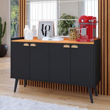 Imagem de Aparador Buffet Kiev Cantinho Café Decoração Sala Jantar Estar Cozinha