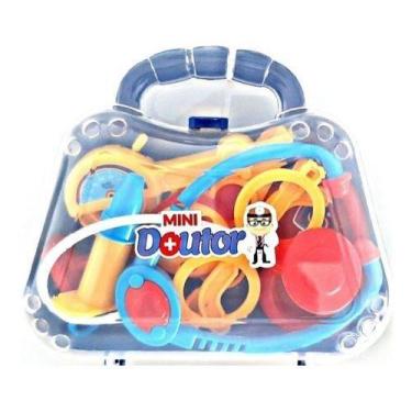 Imagem de Maleta Infantil Educativa Mini Doutor Médico Azul - Paki Toys