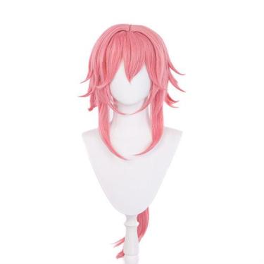 Imagem de Peruca de cosplay Genshin Impact Yaes Mikos Anime Costume Hair - taiyu
