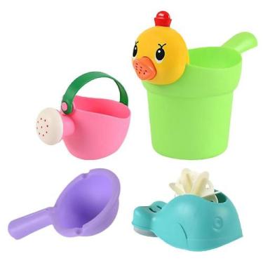 Imagem de Conjunto de brinquedos de praia Brinquedo portátil para banho para cri