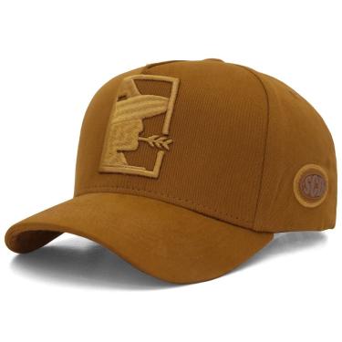 Imagem de Boné Sacudido`s - Logo Quadrado - Marrom Ocre